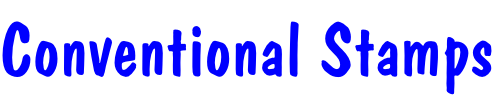Conventional Stamps